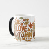 秋が大好き モーフィングマグカップ (正面左)