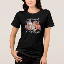 秋が好きな女の子のスウェットシャツ トライブレンドTシャツ