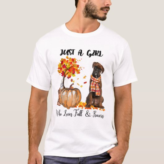 秋が好きな女の子 Tシャツ (正面)