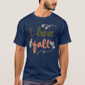 "秋が好き" Tシャツ (正面)