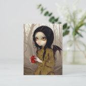 「秋が最後のチャンス」はがき ポストカード (スタンド正面)