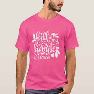 秋が私の一番好きな季節 落ち葉 紅葉 自然 Lo Tシャツ
