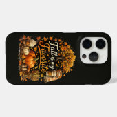 秋が私の一番好きな落ち着く秋のかぼちゃの葉 Case-Mate iPhoneケース (裏面 (横))
