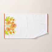 秋が訪れるバスルームのタオル バスタオルセット (ハンドタオル)