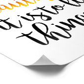 秋が訪れる ポスター (角)