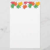 秋こけし人形 – 緑の着物芸者ガール 便箋 (裏面)