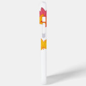 秋こけし人形 – 緑の着物芸者ガール Case-Mate iPhoneケース (裏面 / 左)