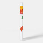 秋こけし人形 – 緑の着物芸者ガール Case-Mate iPhoneケース (裏面 / 右)