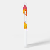 秋こけし人形 – 緑の着物芸者ガール Case-Mate iPhoneケース (裏面 / 左)