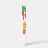 秋こけし人形 – 緑の着物芸者ガール Case-Mate iPhoneケース (裏面 / 左)