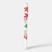 秋こけし人形 – 緑の着物芸者ガール Case-Mate iPhoneケース (裏面 / 右)