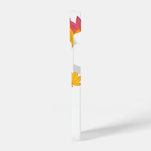 秋こけし人形 – 緑の着物芸者ガール iPhoneケース (左側面)