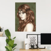 秋さよならポスター ポスター (ホームオフィス)