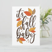 秋だよベイビー カード (スタンド正面)