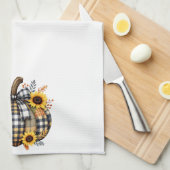 秋だ！ キッチンタオル (四つ折り)