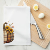 秋だ！ キッチンタオル (四つ折り)