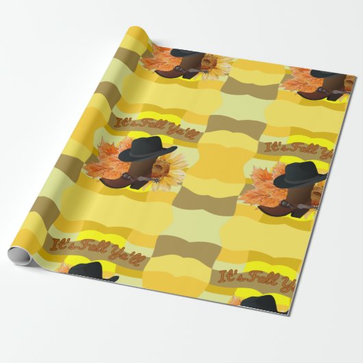 秋だ ラッピングペーパー (アンロールド)