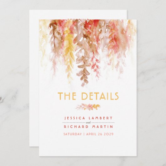 秋つる植物結婚の詳細情報 (正面/裏面)