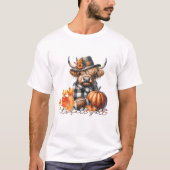 秋ですね - 秋 Tシャツ (正面)