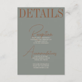 秋とはっきりしたレトロのエンクロージャカード エンクロージャーカード