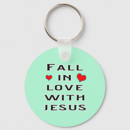 秋とイエス キーホルダー (正面)