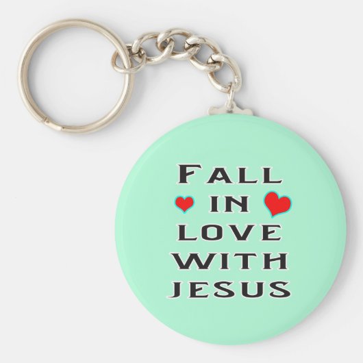 秋とイエス キーホルダー (正面)