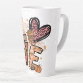 秋とラテ、ラブラテマグ カフェラテマグ (右アングル)