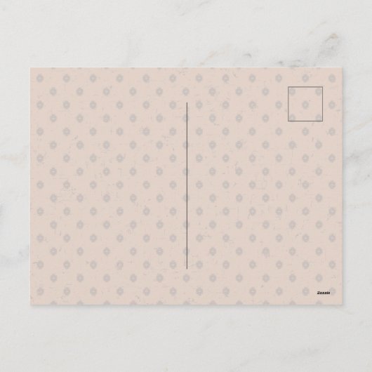 秋と感謝祭のお祝い ホリデーカード シーズンポストカード (裏面)