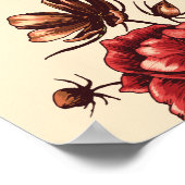 秋と秋のフローラ座席表 ポスター (角)