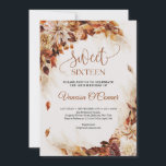 秋と秋の銅の花や葉invitati 招待状<br><div class="desc">秋と秋の銅の花と葉sweet sixteenの招待素晴らし数年間の過去のすべてのお祝いとイベントを魅了した絶対にbohoデザイン-リースと紅葉と花のミックスとして織り込まれた。このデザインでイベントの文房具を作れば、最高で非常にインパクトがありモダン、イベントは長い間記憶されることになる。デザインは水の色の手の秋の花絵を描は、色のスキームが錆び、テラコッタ、銅、ほこりっぽいオレンジ、茶色、ベージュとアイボリー、アイボリーの背景と優雅に組み合わせてモダンいる。紅葉と花の豪華な花束は、柔らかな愛の抱擁として、中央の碑文をエレガントに包みもし込んでいる。この美しいトレンディーデザインでは、婚約、駆け落ち、記念日、ゲーム、ウェルカムポスター、テーブルシンボルや象徴など結婚、ボホイベントパーティーに必要なすべての要素を用意し、リースと秋の花と招待状として織り込まれたデザインを備えたボホの完全なセットを得ることができ葉る。</div>