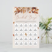 秋と秋オレンジフラワーズボホブライダルビンゴ (スタンド正面)