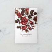 秋と秋フローラありがとう サンキューカード (内部)