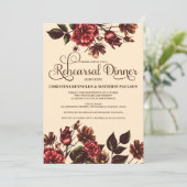 秋と秋フローラリハーサルディナー 招待状 (スタンド正面)
