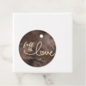 秋と秋 |ブラウン結婚さんありがとう フェイバータグ (インサイチュ)