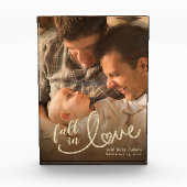 秋と秋 |ベビー養子縁組 フォトブロック (正面)