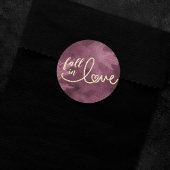 秋と秋 |ムルベリージュエルと金ゴールド ラウンドシール