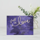 秋と秋 |桑のブライダルシャワー 招待状 (スタンド正面)