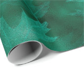 秋と秋 |鮮やか緑葉 ラッピングペーパー (ロールコーナー)