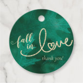 秋と秋 | Jade Greenありがとうございました フェイバータグ (正面)