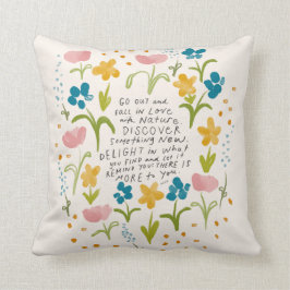 秋と自然- 感動的引用文pos クッション