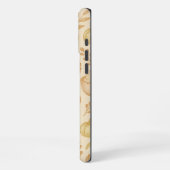 秋にぴったりなエレガントゴールドフォンカバー iPhoneケース (左側面)