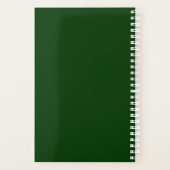 秋にフランスのジヴェルニーにあるモネズガーデン プランナー手帳 (裏面)