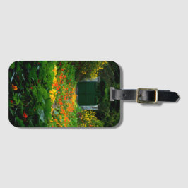 秋にフランスのジヴェルニーにあるモネズガーデン ラゲッジタグ