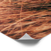 秋にポニー群れ ポスター (角)