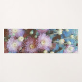 秋に咲くキクの花 ヨガマット (正面(横))