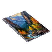 秋に威厳のある迎えるキャニオン ノートブック (右側)