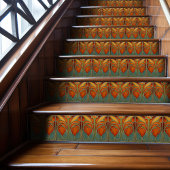 秋に栄えた陶芸瓦 タイル