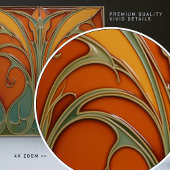 秋に栄えた陶芸瓦 タイル