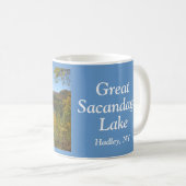 秋に見落として下さい コーヒーマグカップ (正面右)