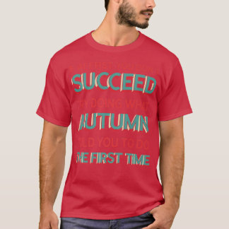 秋に言われた通りにユーモアおもしろいNicを呼ぶ Tシャツ